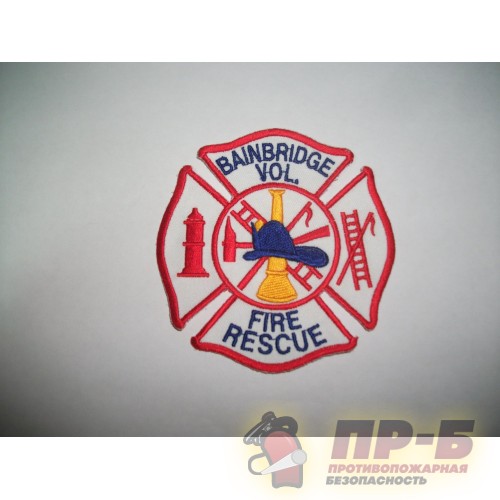 Нашивка пожарный департамент США