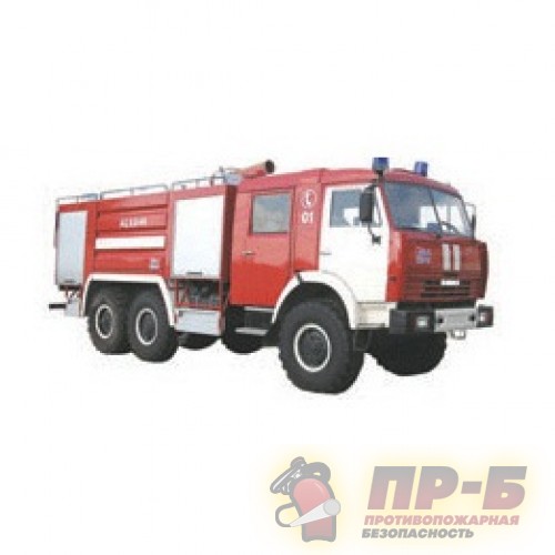 Автоцистерна пожарная АЦ-6,0-40 (КамАЗ-43118) - Пожарная техника