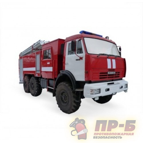 Автоцистерна пожарная АЦ 4,0-40 (КамАЗ-43253) - Пожарная техника