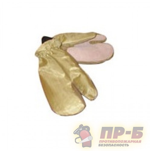 Перчатки пожарных ткань АП (50 Кевлар 50 полиарамид), золотистый цвет - Перчатки и рукавицы специальные