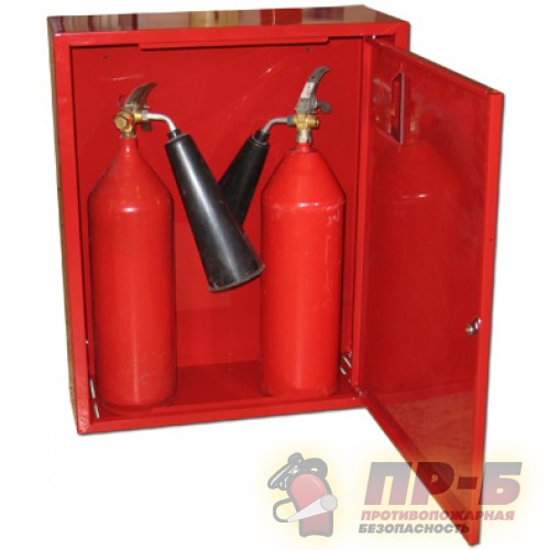ШПО-112 навесной, красный/белый для 2-х огнетушителей 6-12 кг - Комплектующие к огнетушителям